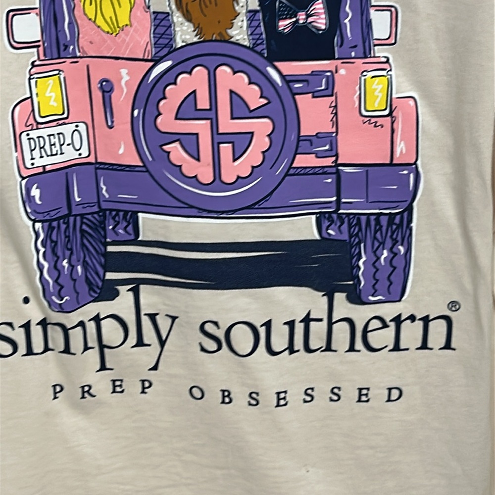 Simply Southern Long Sleeve Fall Tee “Fall is My Favorite Feeling” Size M .NWT - Picture 7 of 8